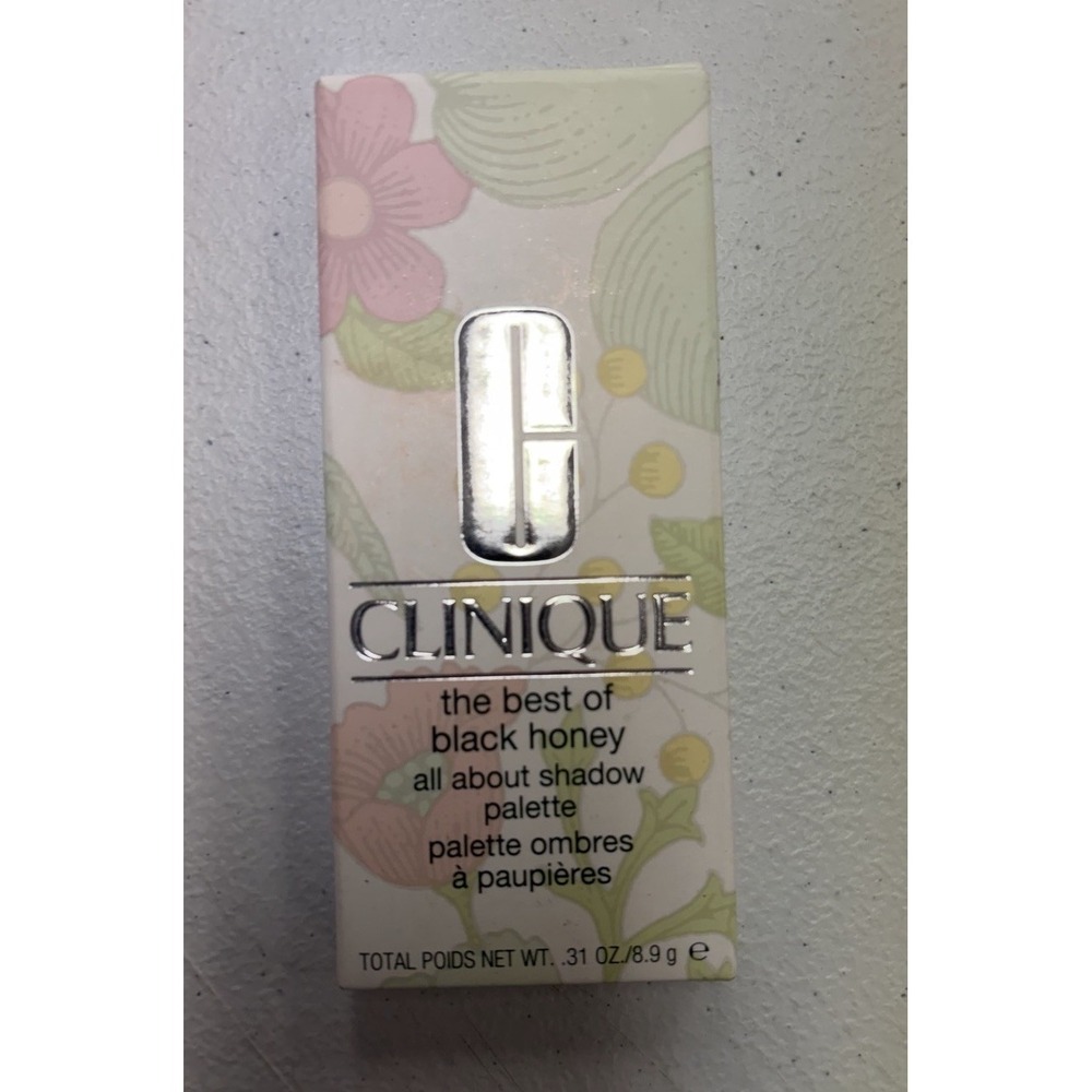 Clinique All About Shadow Palette THE BEST OF BLACK HONEY EYESHADOW New in Box